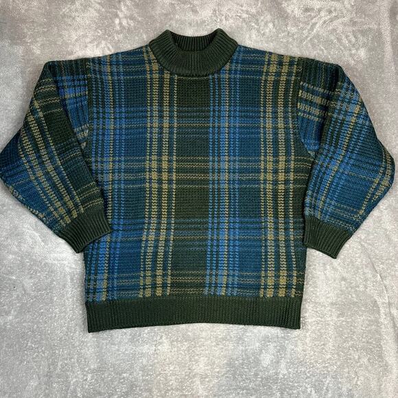 Timberland Other - VTG Timberland Weathergear Sweater 100% Wool Mens XL Green Pullover Grandfather
